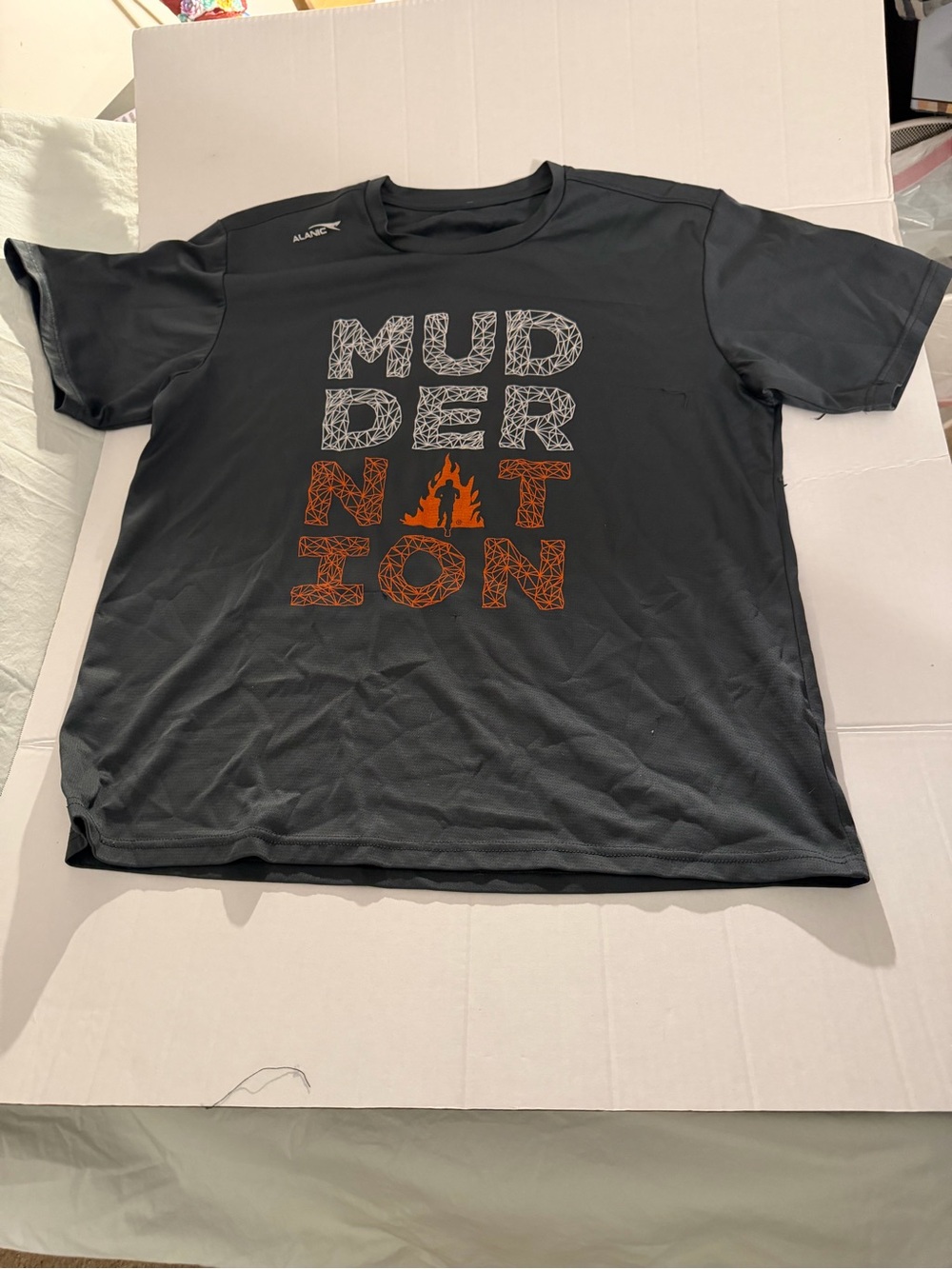 #294 Mudder Nation Black Short-Sleeve Graphic Tee
